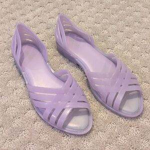 Melissa Flora Lilac Sandals Size 7